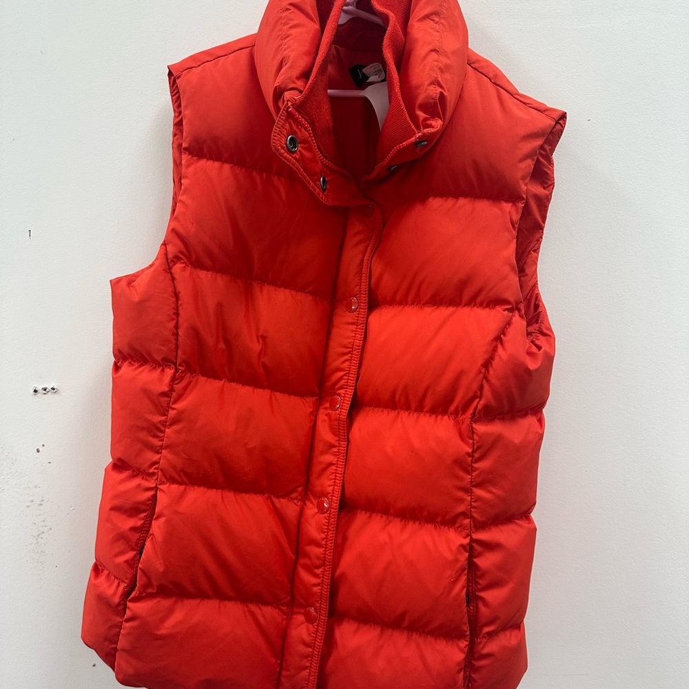 Calvin Klein Bold Orange Puffer Vest